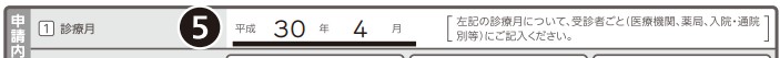 診療月