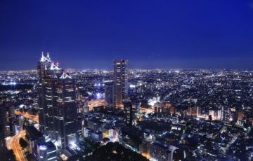 東京都庁の夜景