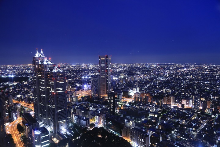 東京都庁の夜景