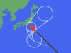 台風上陸のアイキャッチ